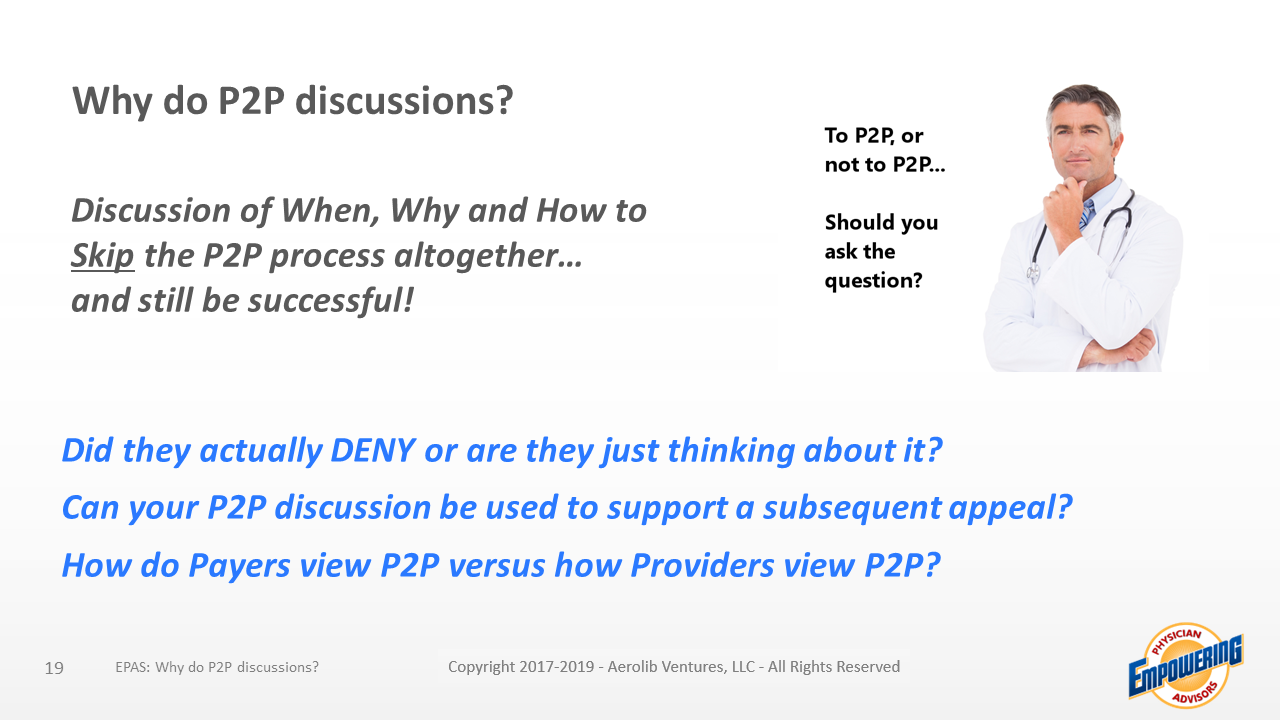 EPAS 09052019 Why do Peer to Peer (P2P) discussions